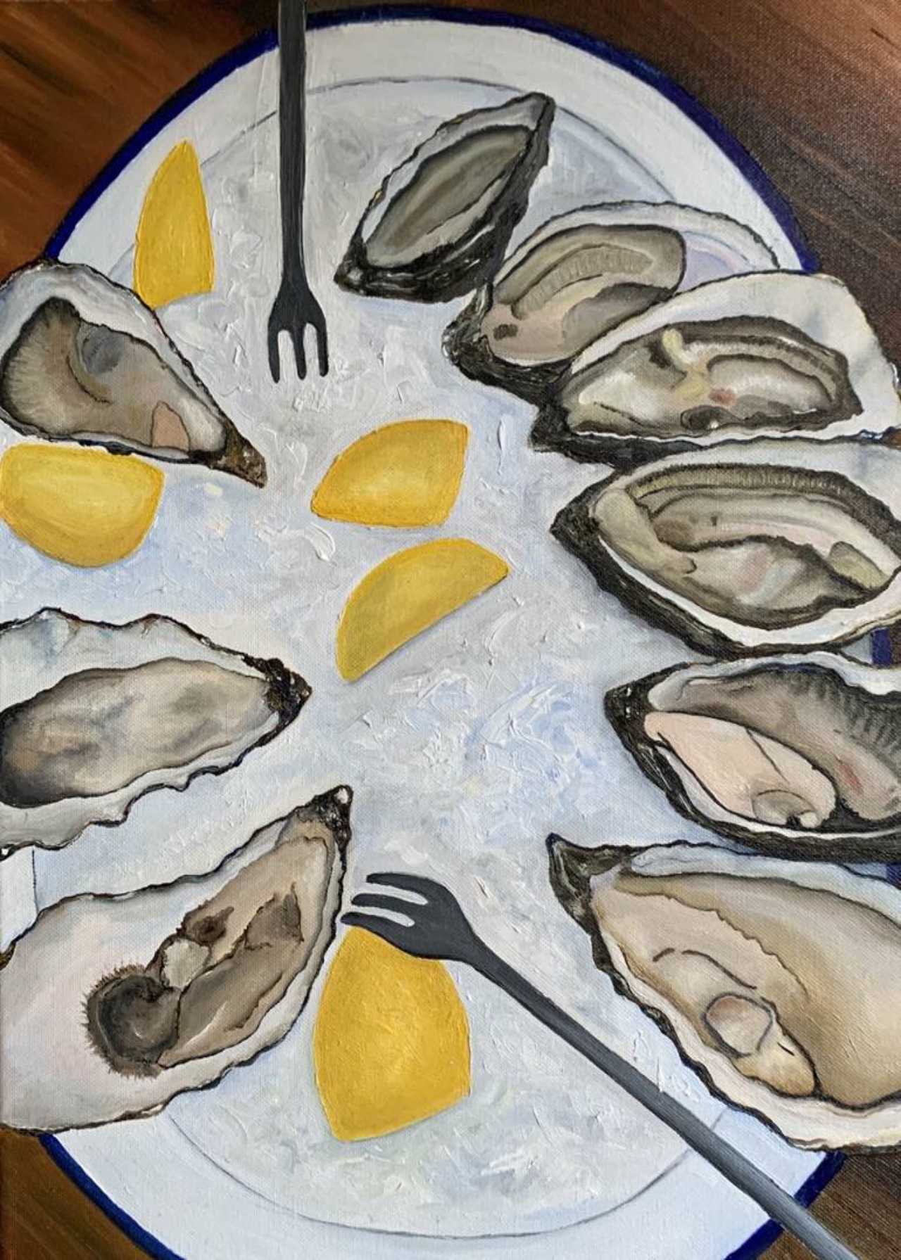 OYSTERS PAINTING KATE KIDDING (1280x1791) LR